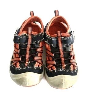 OshKosh Bgosh Boys Orange and Blue Shoes